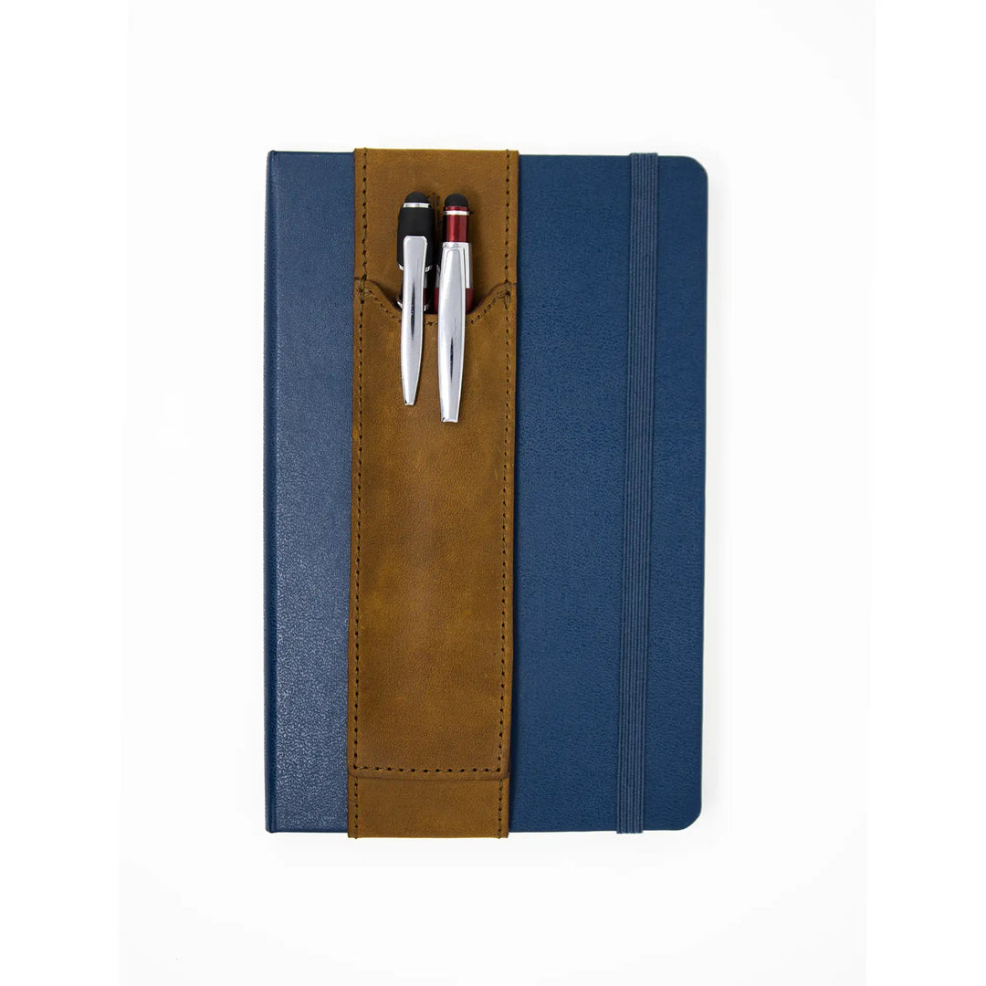 Double Pen Quiver Pen Holders For Medium Notebooks
