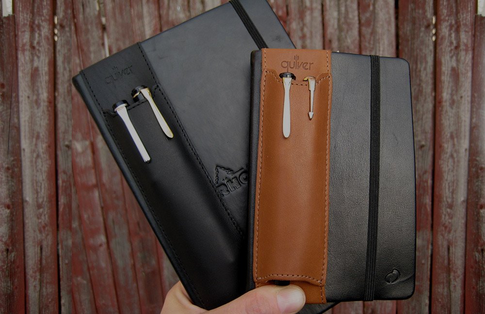 Quiver Pen Holders for Moleskine Notebooks Review - The Gadgeteer