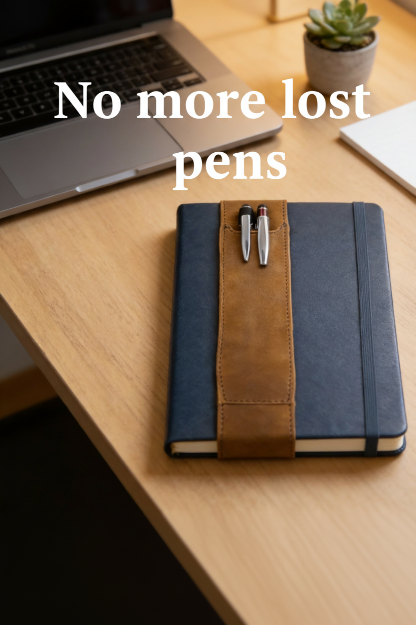 No more lost pens - bold serif